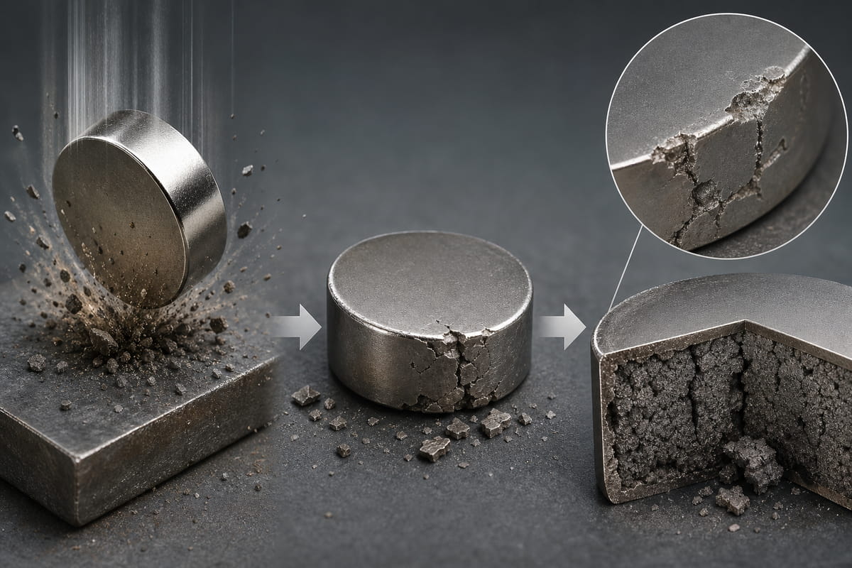 Physical Shock Leading Neodymium Magnet Wear Out