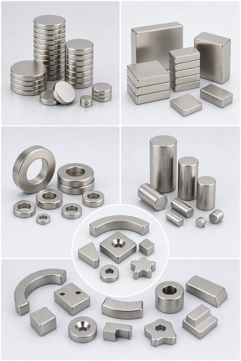 Available N55 Magnet Shapes
