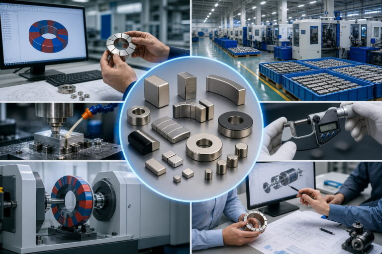 Custom NdFeB Magnet Manufacturing Support
