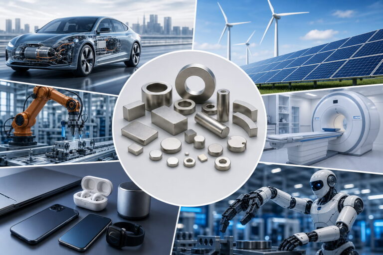 Custom NdFeB Magnet Supported Industries