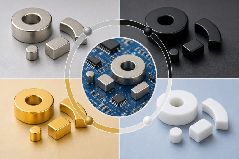 Electronics Magnet Custom Coatings