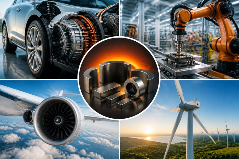 High-Temperature Magnet Applications