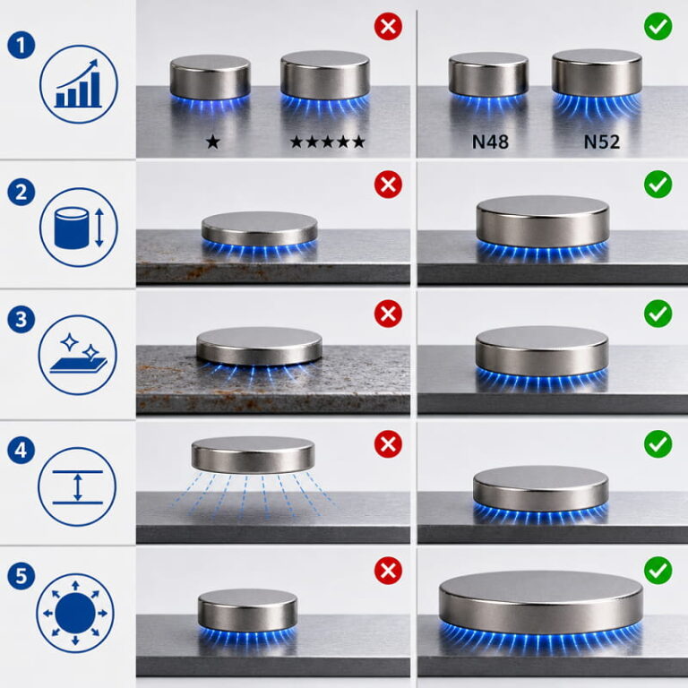 How to Increase Neodymium Magnet Pull Force
