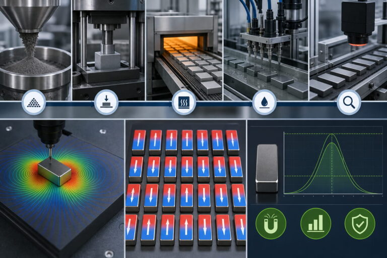NdFeB Magnet In-Process Manufacturing Control Quality Objectives