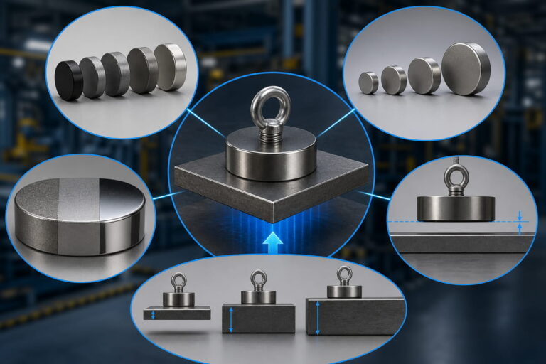 NdFeB Magnet In-Process Manufacturing Factors Affecting Pull Force