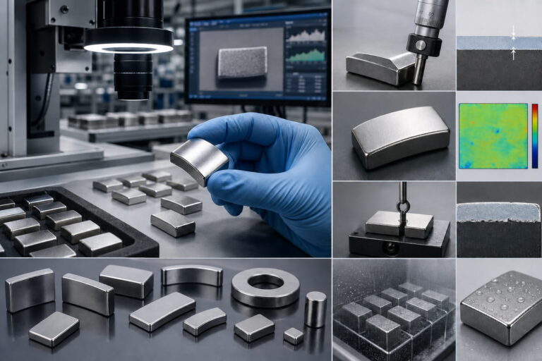 NdFeB Magnet Manufacturing Coating Inspection Objectives