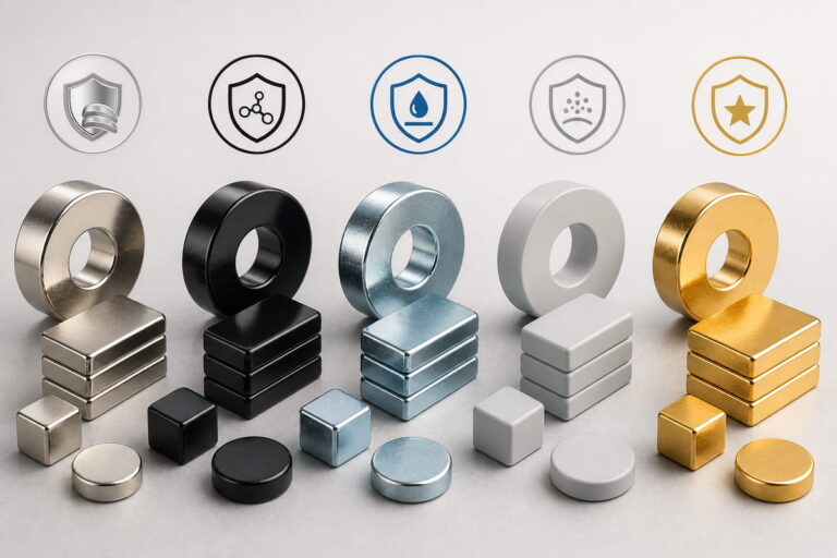 NdFeB Magnet Manufacturing Common Coating Types