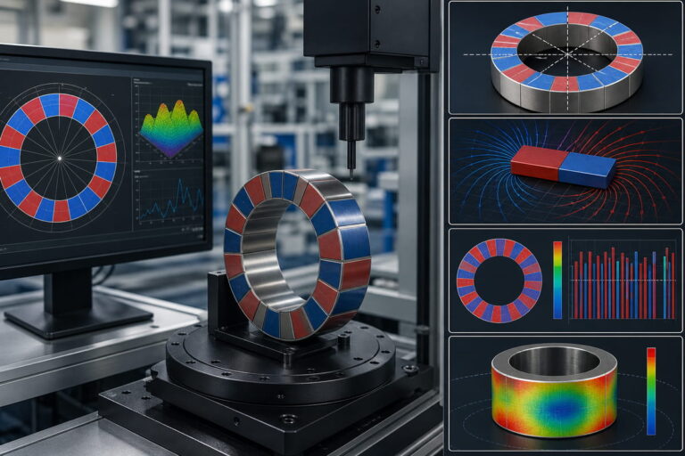 NdFeB Magnet Manufacturing Magnetization Verification Inspection Focus