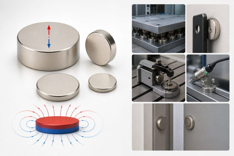 Neodymium Magnet Axial Magnetization Typical Applications
