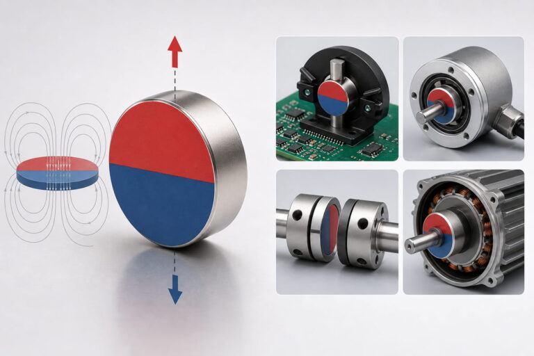 Neodymium Magnet Diametrical Magnetization Typical Applications