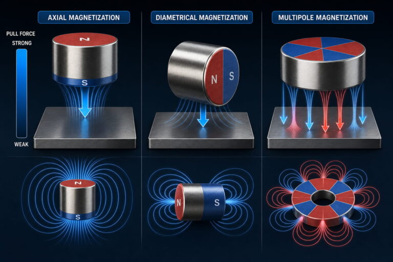 Neodymium Magnet Magnetization Direction and Pull Force