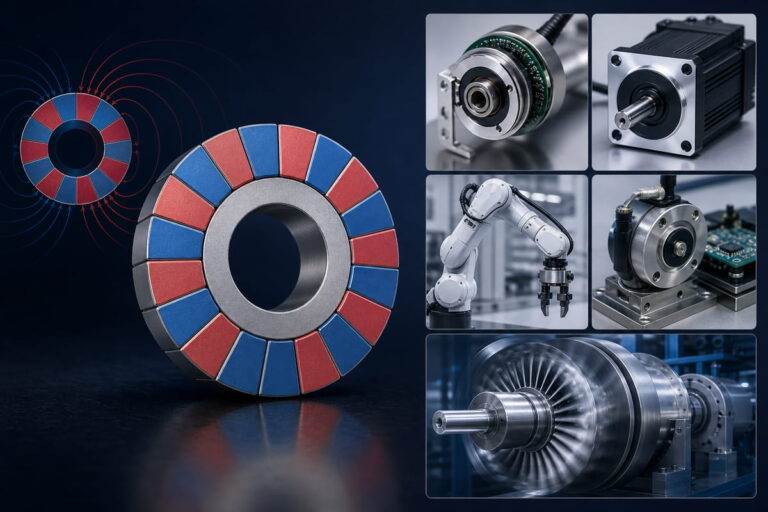 Neodymium Magnet Multipole Magnetization Typical Applications