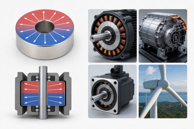 Neodymium Magnet Radial Magnetization Typical Applications