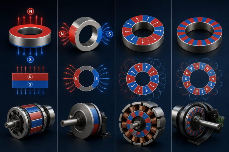 Our Neodymium Magnet Magnetization Types