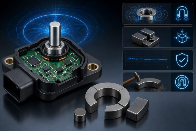 Sensor & Electronics Magnet Performance Characteristics
