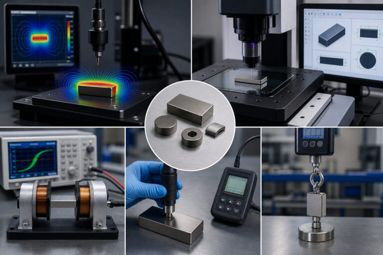 Sensor & Electronics Magnet Quality Inspection