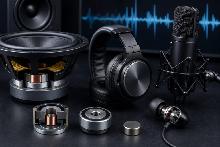 Sensor & Electronics Magnet for Audio Equipment
