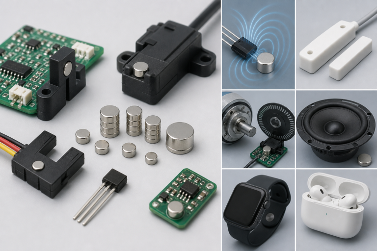 Typical Applications of Sensor & Electronics Magnets