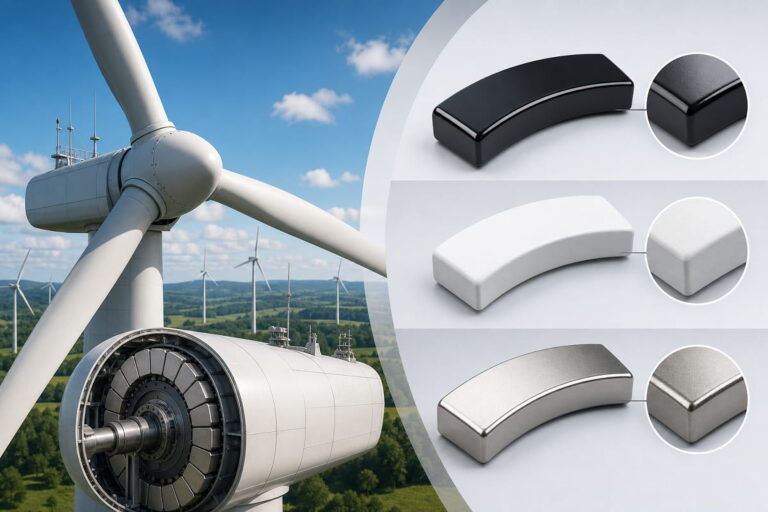 Wind Turbine Magnets Custom Coatings