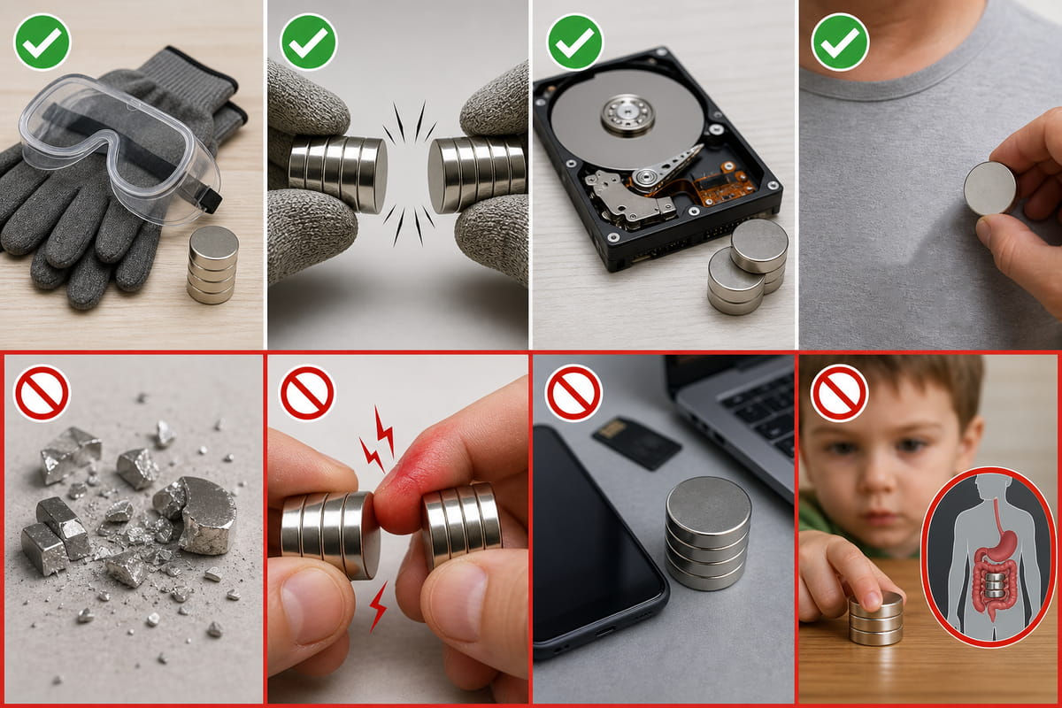 A Quick Note on Neodymium Magnet Safety