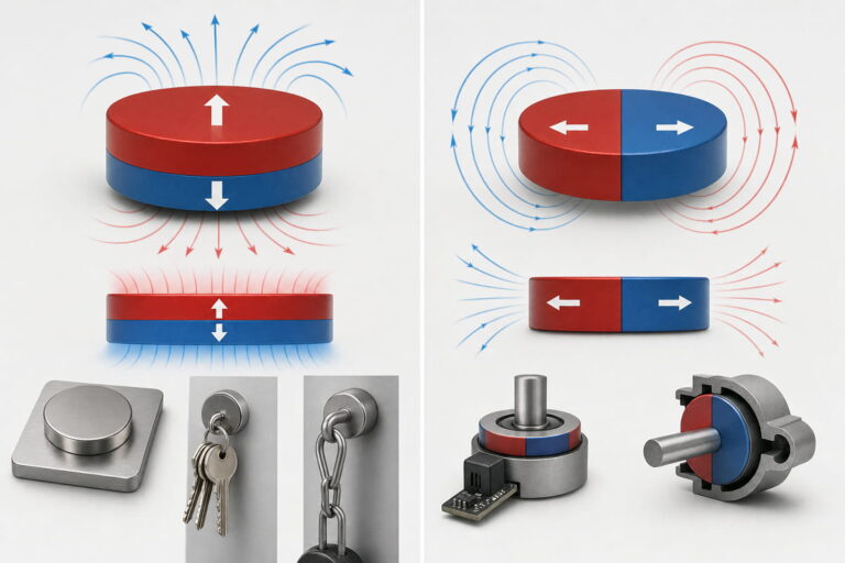 Disc Magnet Magnetization Options