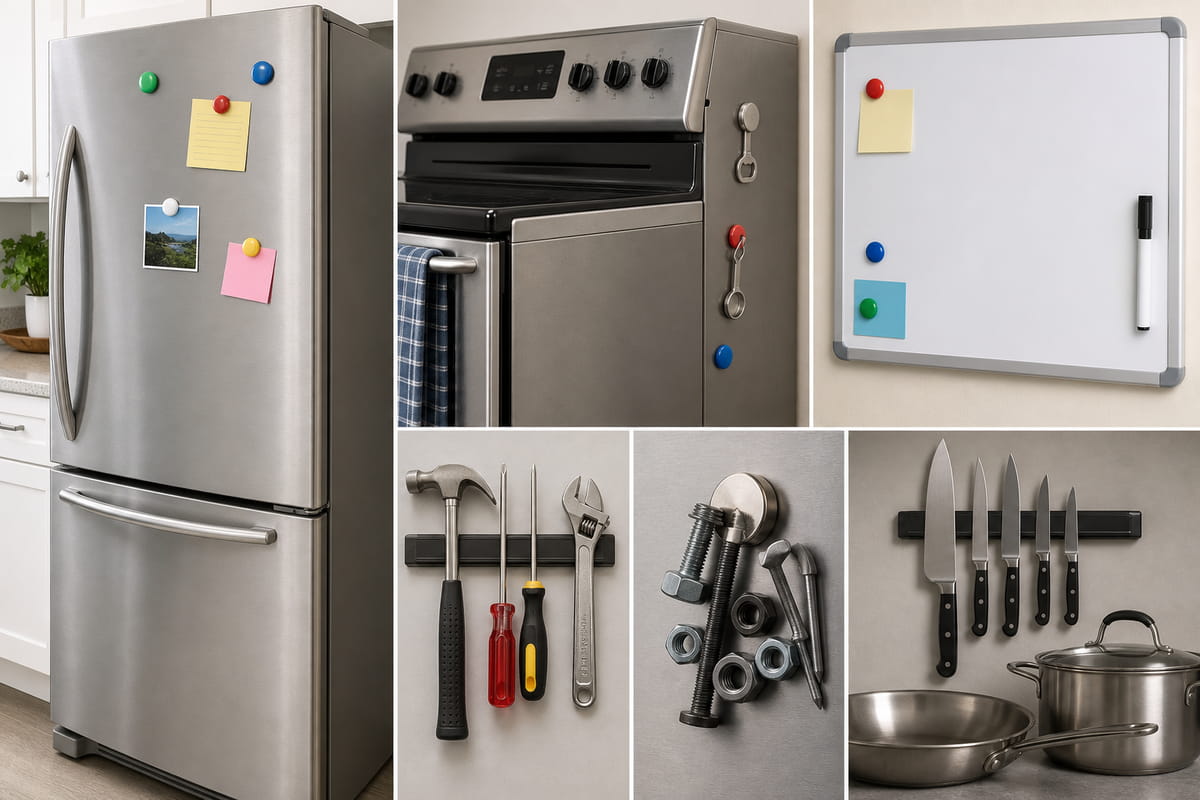 Everyday Items That Stick to Magnets