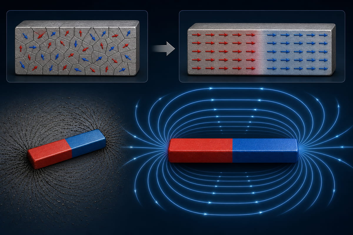 How Does a Bar Magnet Actually Work