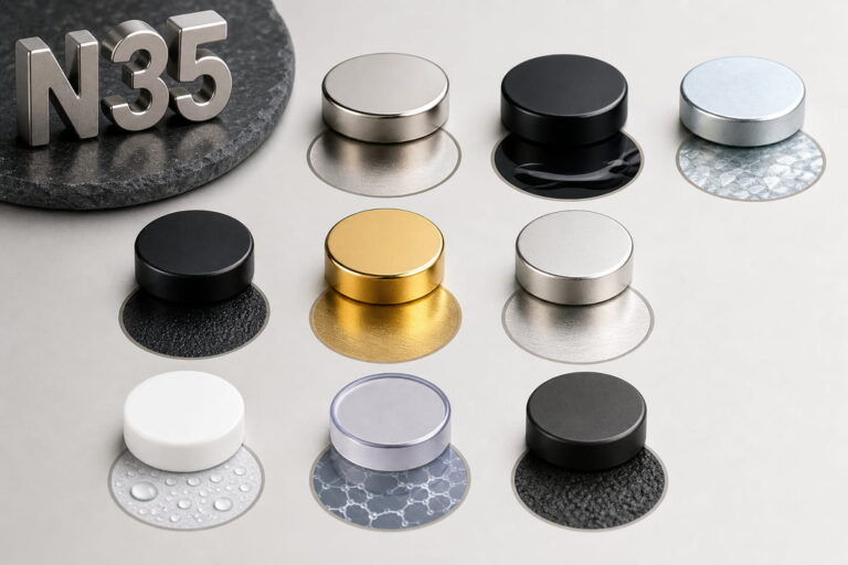 N35 Magnet Available Coatings