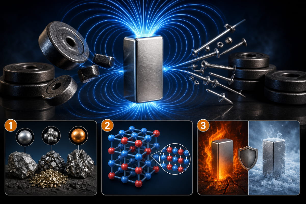 Reasons for Why Neodymium Magnets Are So Strong