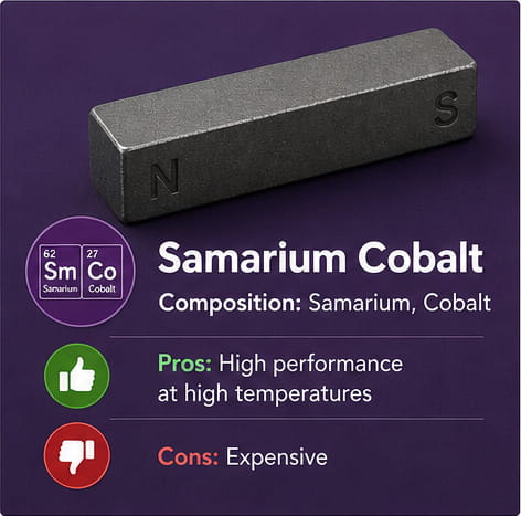 Samarium Cobalt magnet material