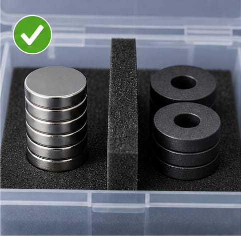 Separate Different Magnet Types