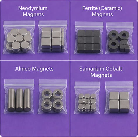 Separate by Magnet Types