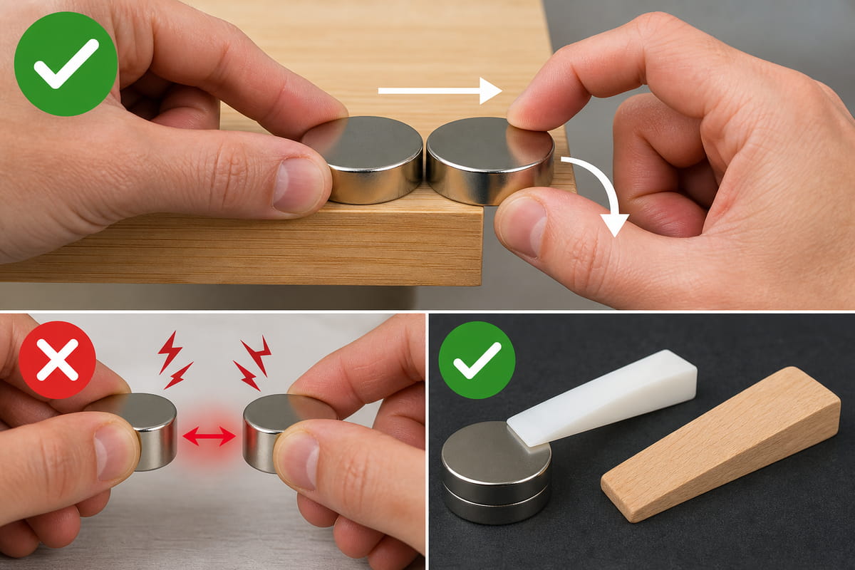 Slide, Don't Pull the Magnets