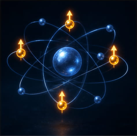Unpaired Electrons of Neodymium Magnet