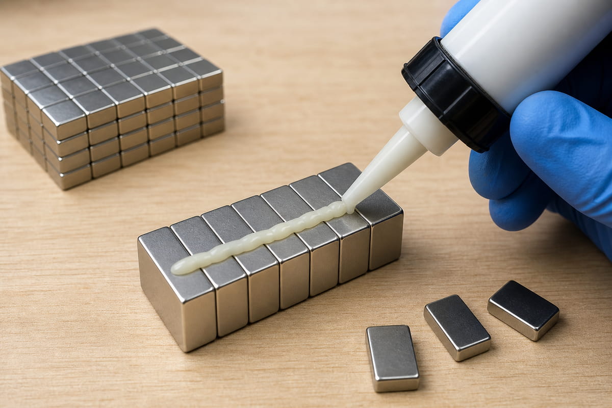 Use Polyurethane to Glue Neodymium Magnets