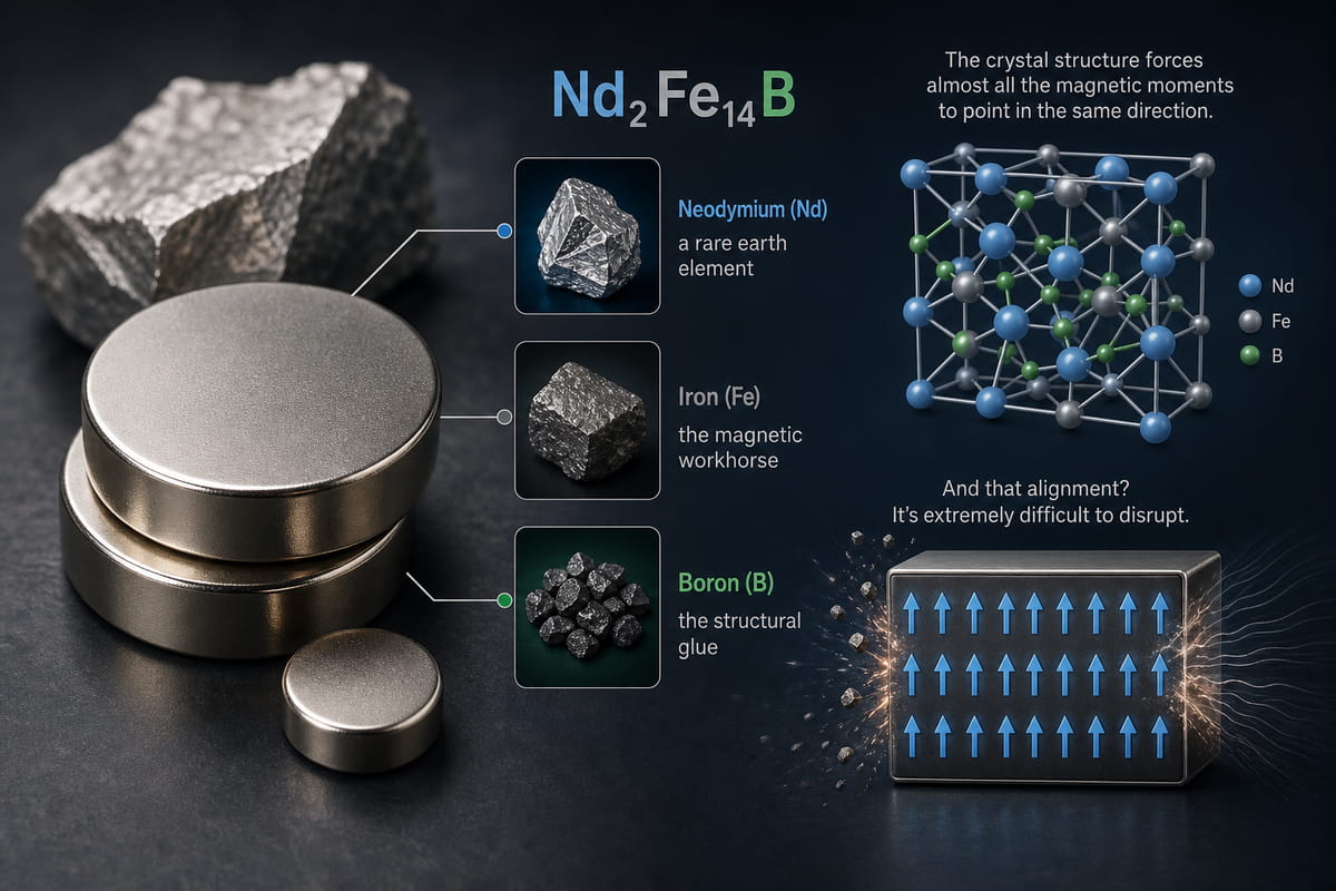 What Are Neodymium Magnets Made Of