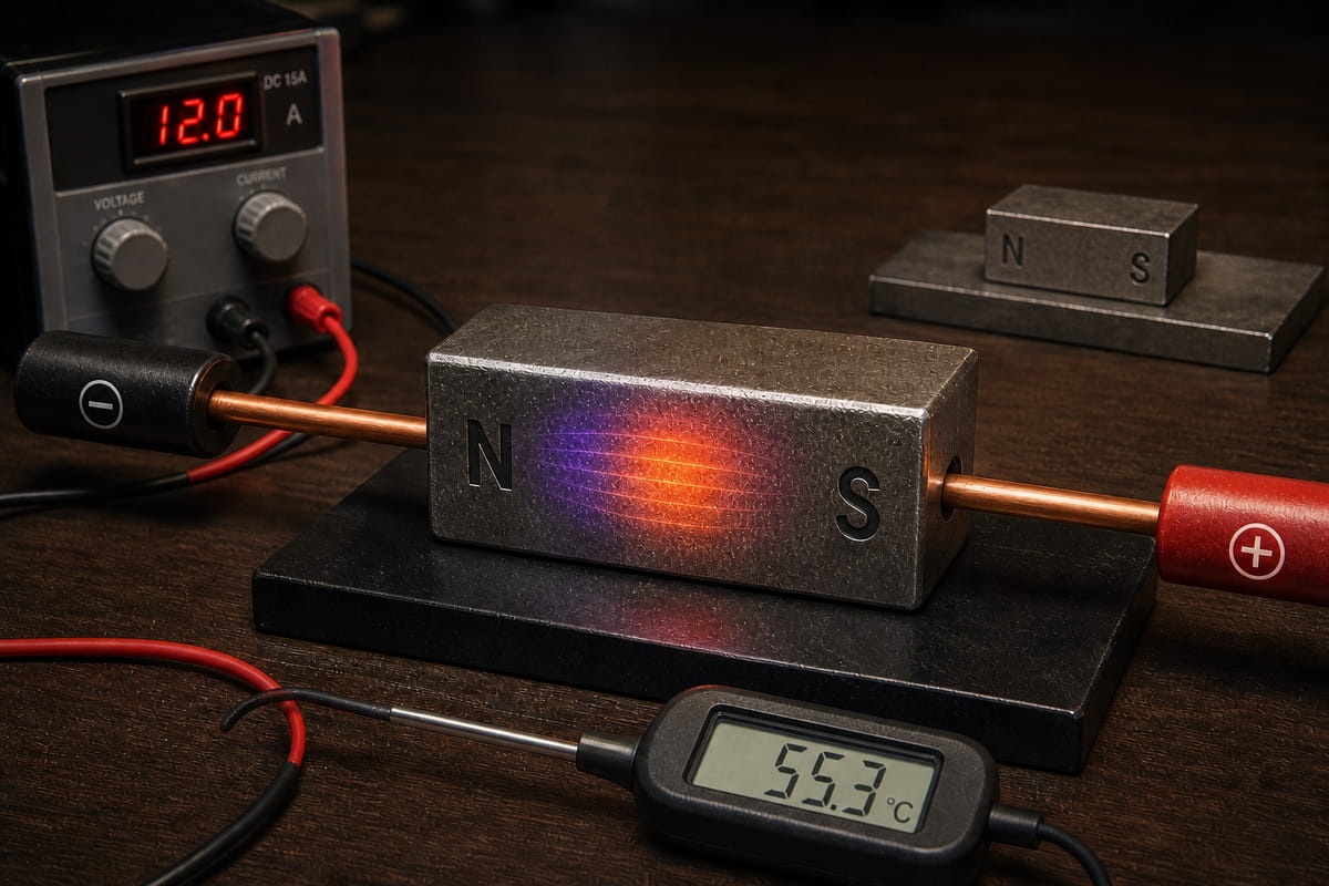 What Happens When You Run Current Through a Neodymium Magnet