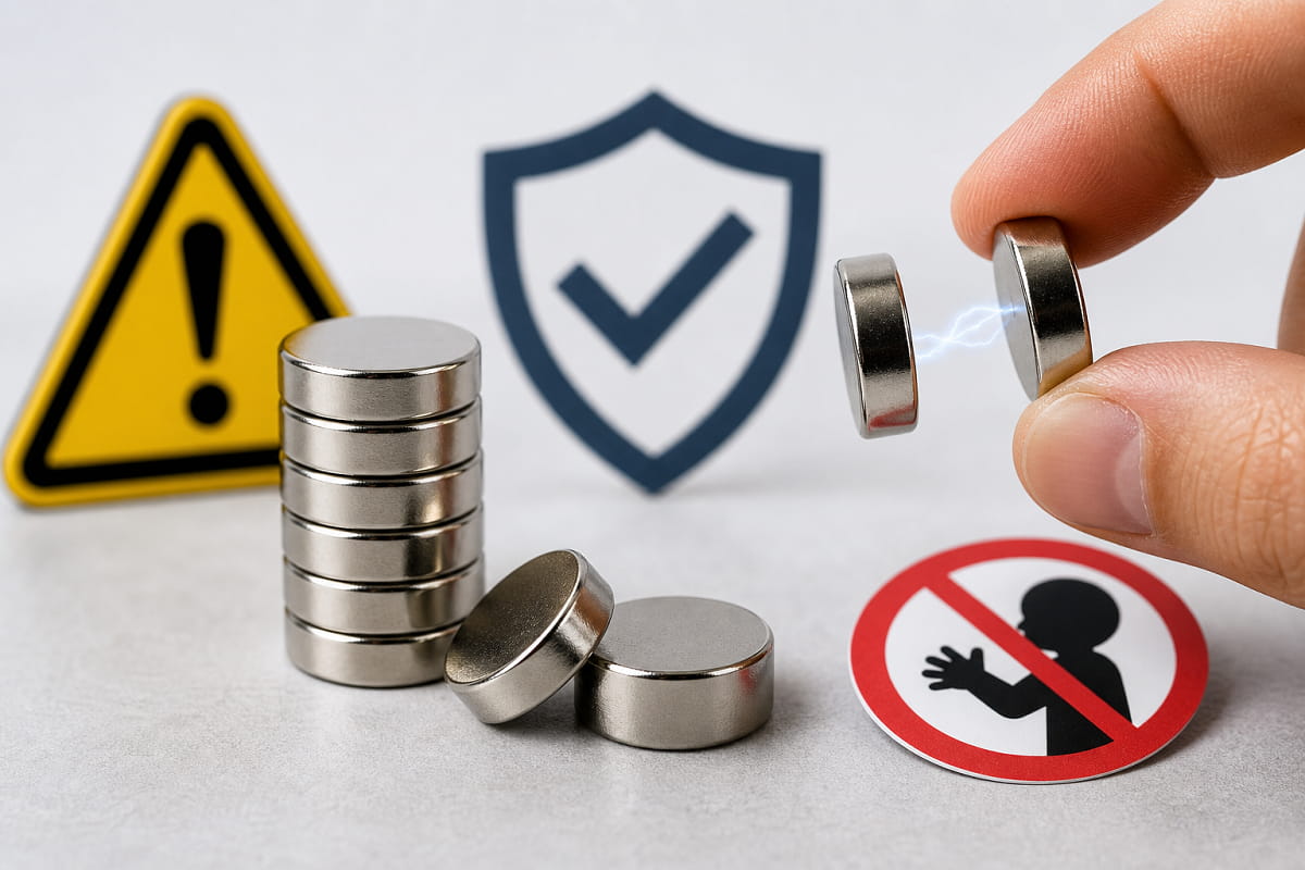 are neodymium magnets safe