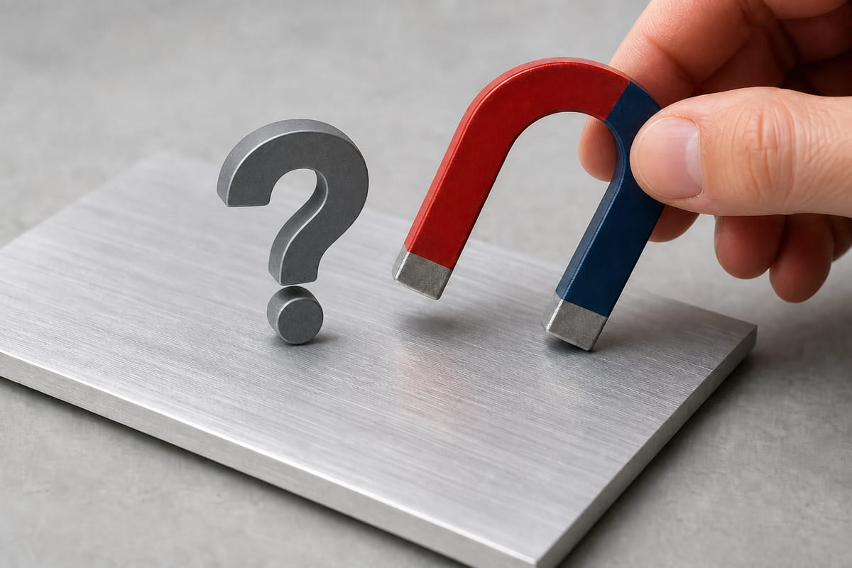 does a magnet stick to aluminium