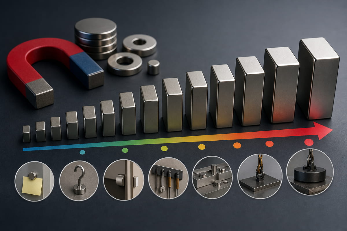 how are neodymium magnets rated