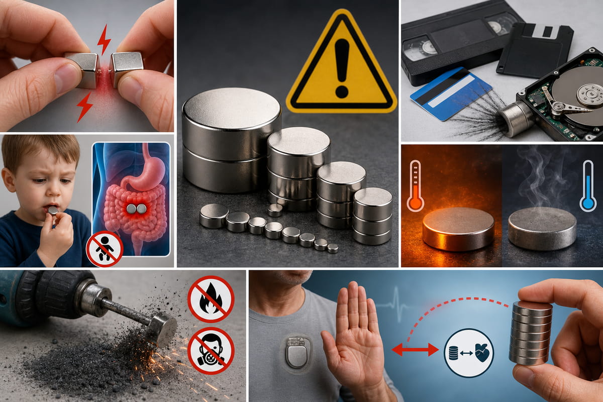 real hazards of neodymium magnet