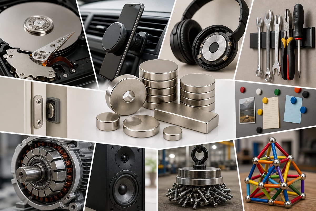 what are neodymium magnets used for