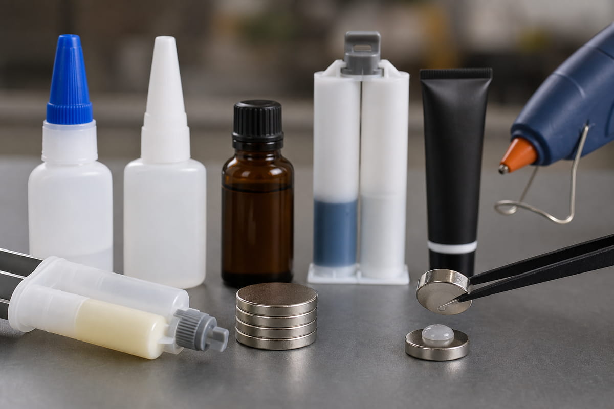 what glue to use for neodymium magnets
