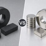 what is the difference between ferrite magnet and neodymium