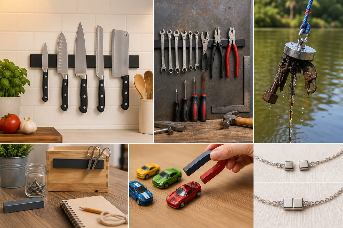 Bar Magnets Used for DIY Projects and Hobby Use