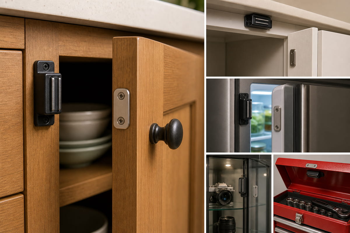 Bar Magnets Used for Magnetic Door Latches