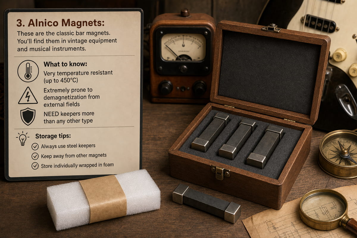 How to Store Alnico Bar Magnets