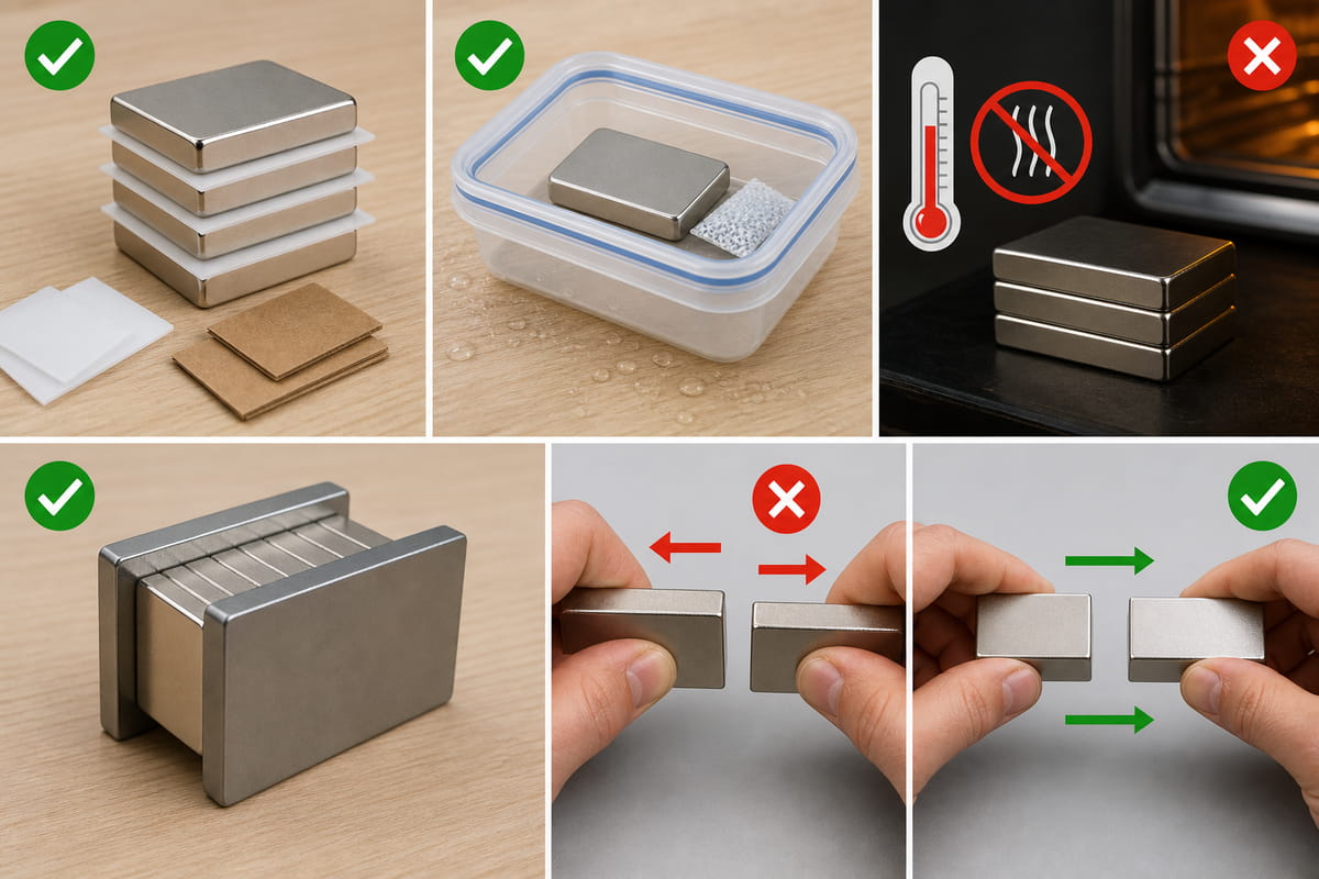 How to Store N55 Magnets