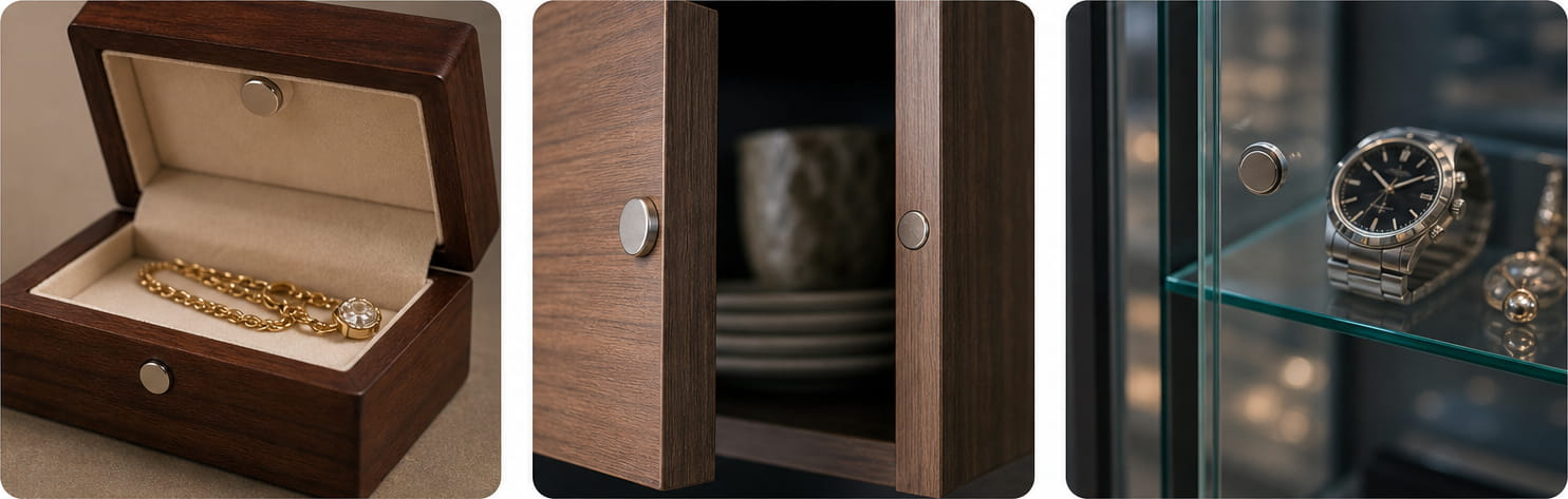 Magnetic Closures for Furniture Application