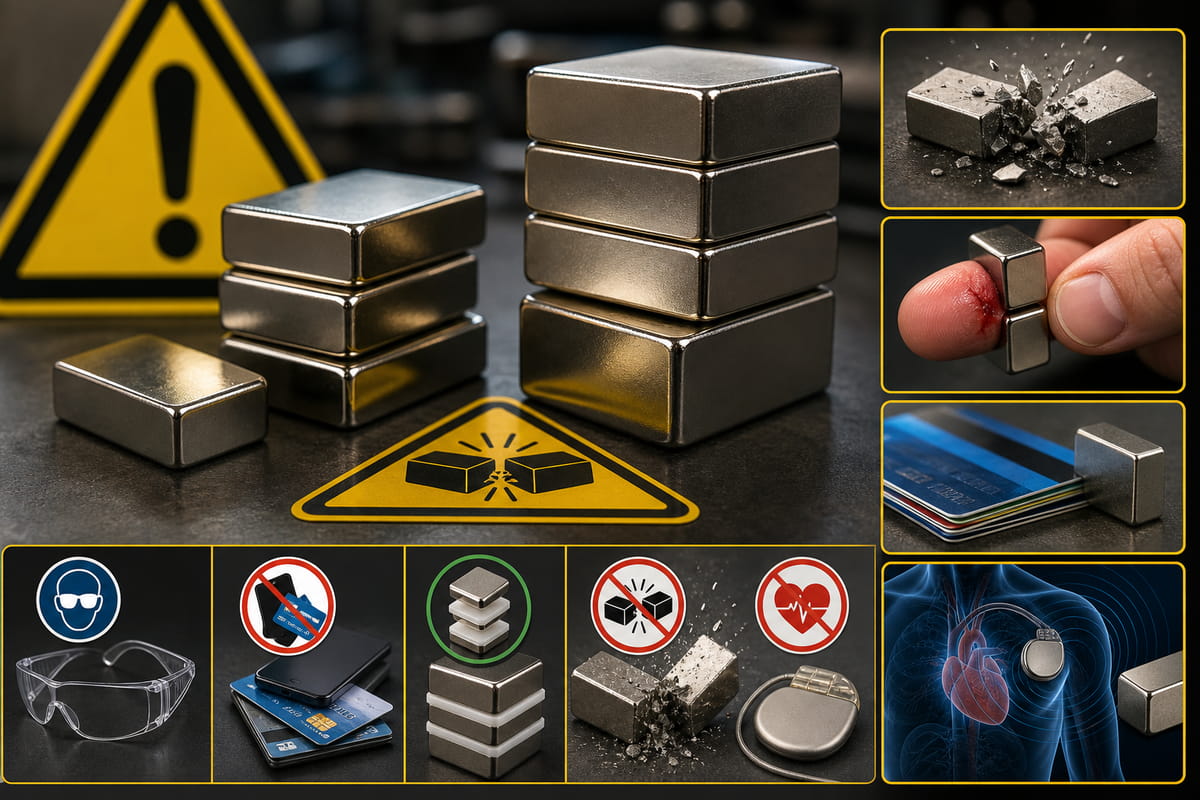 N35 ans N52 Magnets Safety Considerations